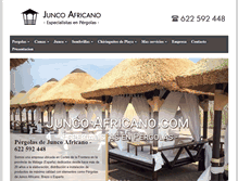 Tablet Screenshot of juncoafricano.com